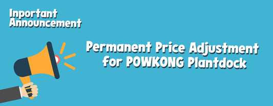 Permanent Price Adjustment for POWKONG Plantdock Piranha