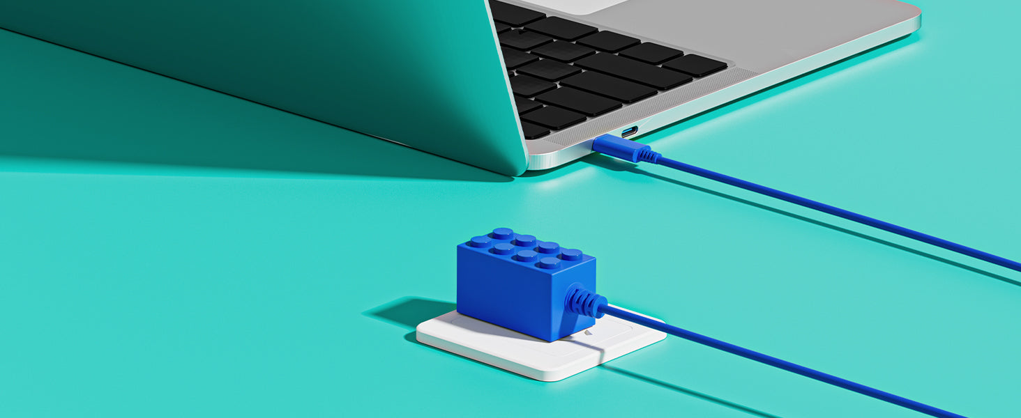 POWKONG Brickgeek Blue PC 2 - 50% MORE POWER