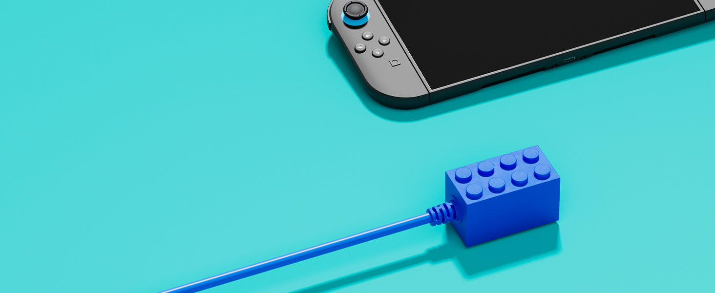 POWKONG Brickgeek Blue PC 5 - EASY TO CARRY