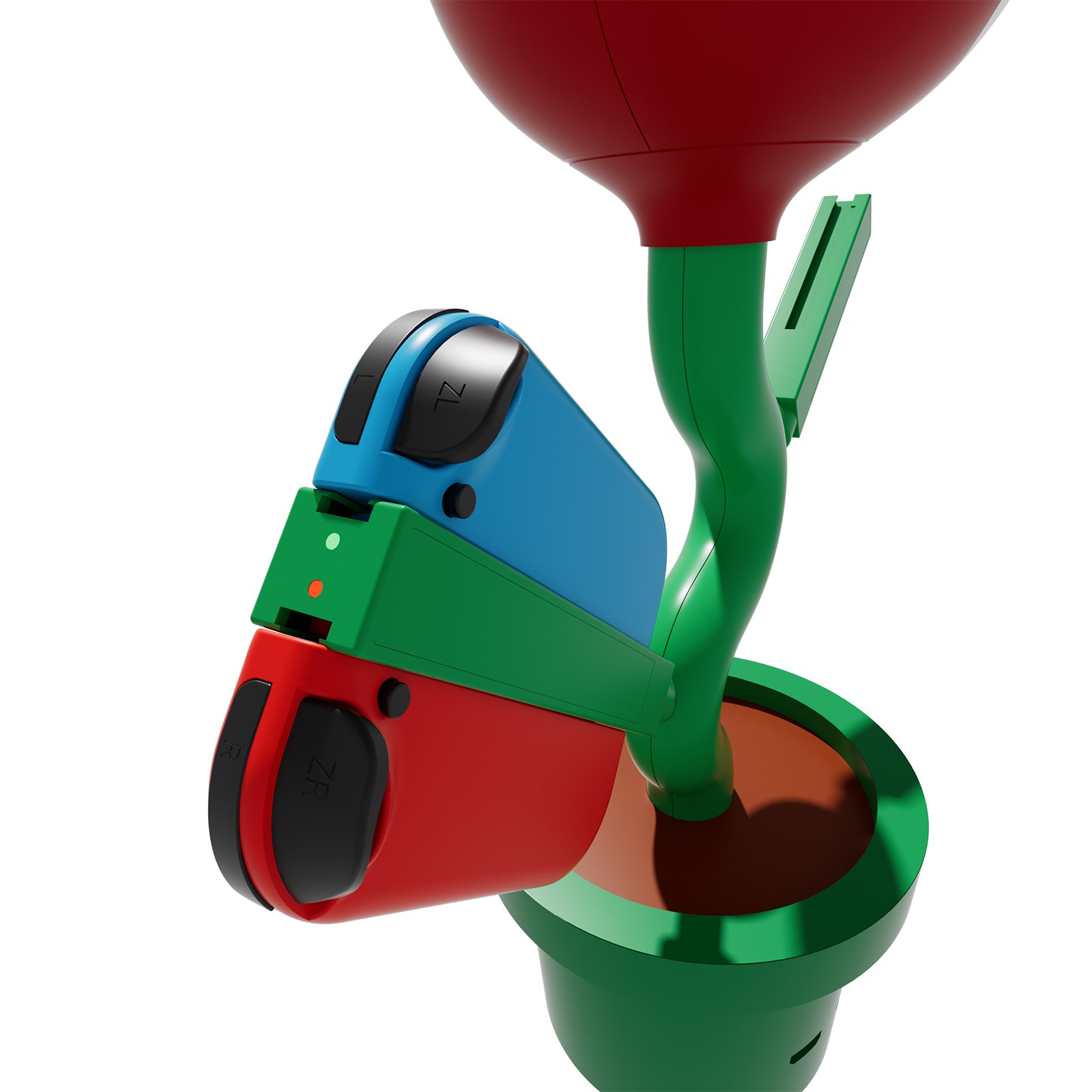 POWKONG Plantdock Nintendo Switch Dock with Joy-Con Charger Piranha 5