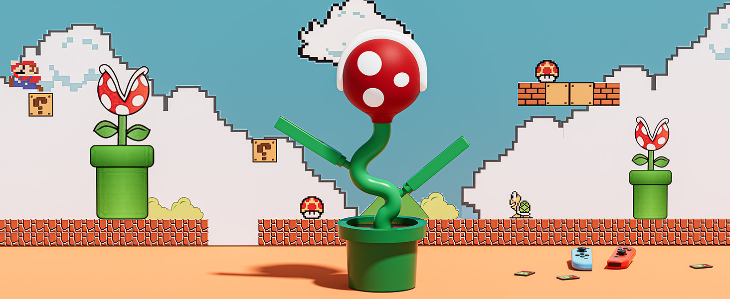 POWKONG Plantdock Nintendo Switch Dock with Joy-Con Charger Piranha PC 1