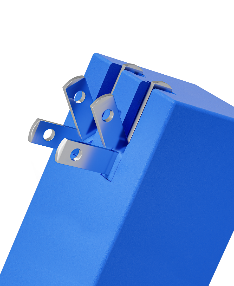 POWKONG Brickgeek 65W Switch/Switch2 Netzteil – Blau