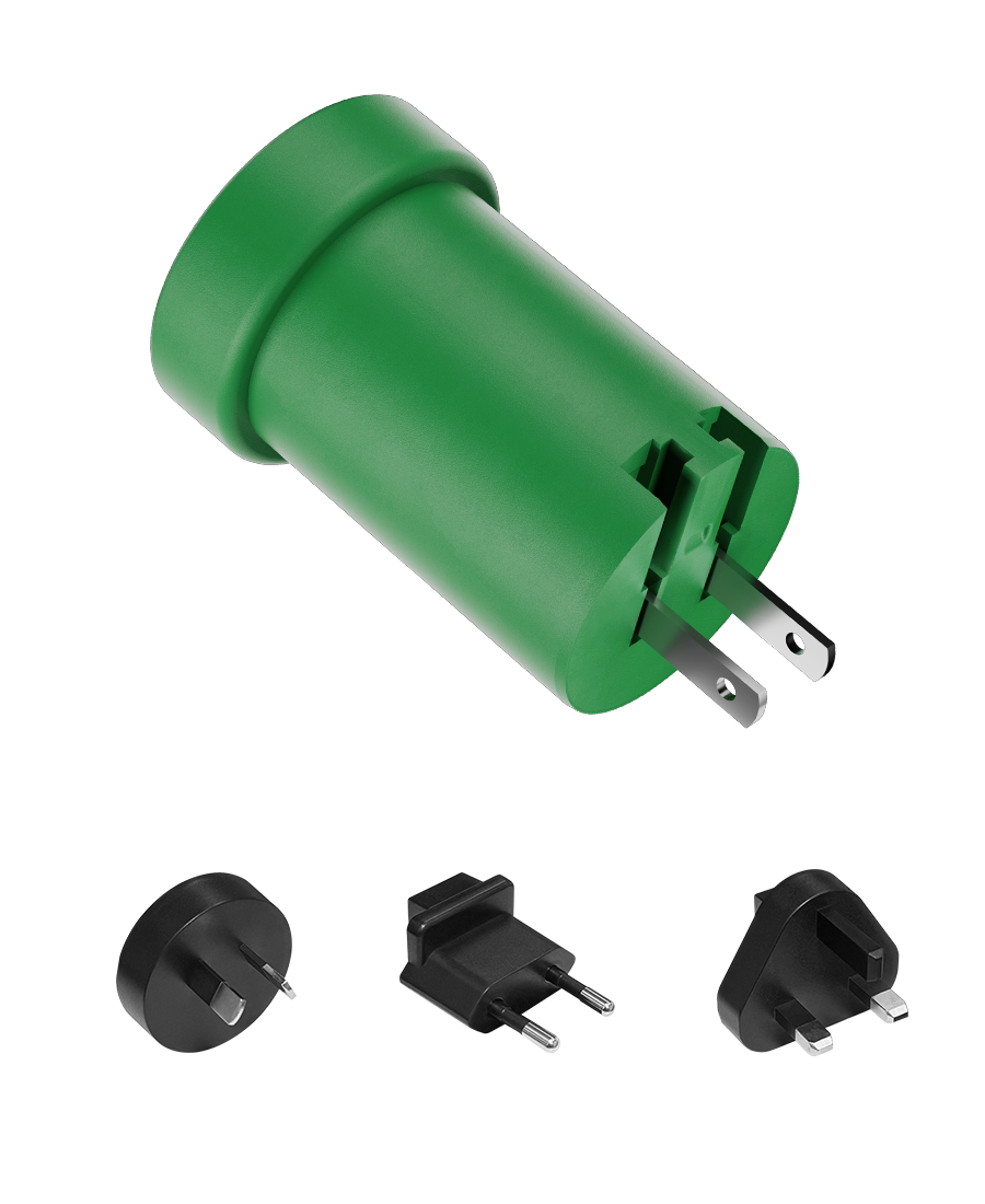 POWKONG Pipedock Portable Switch Dock & Charging Block - Green