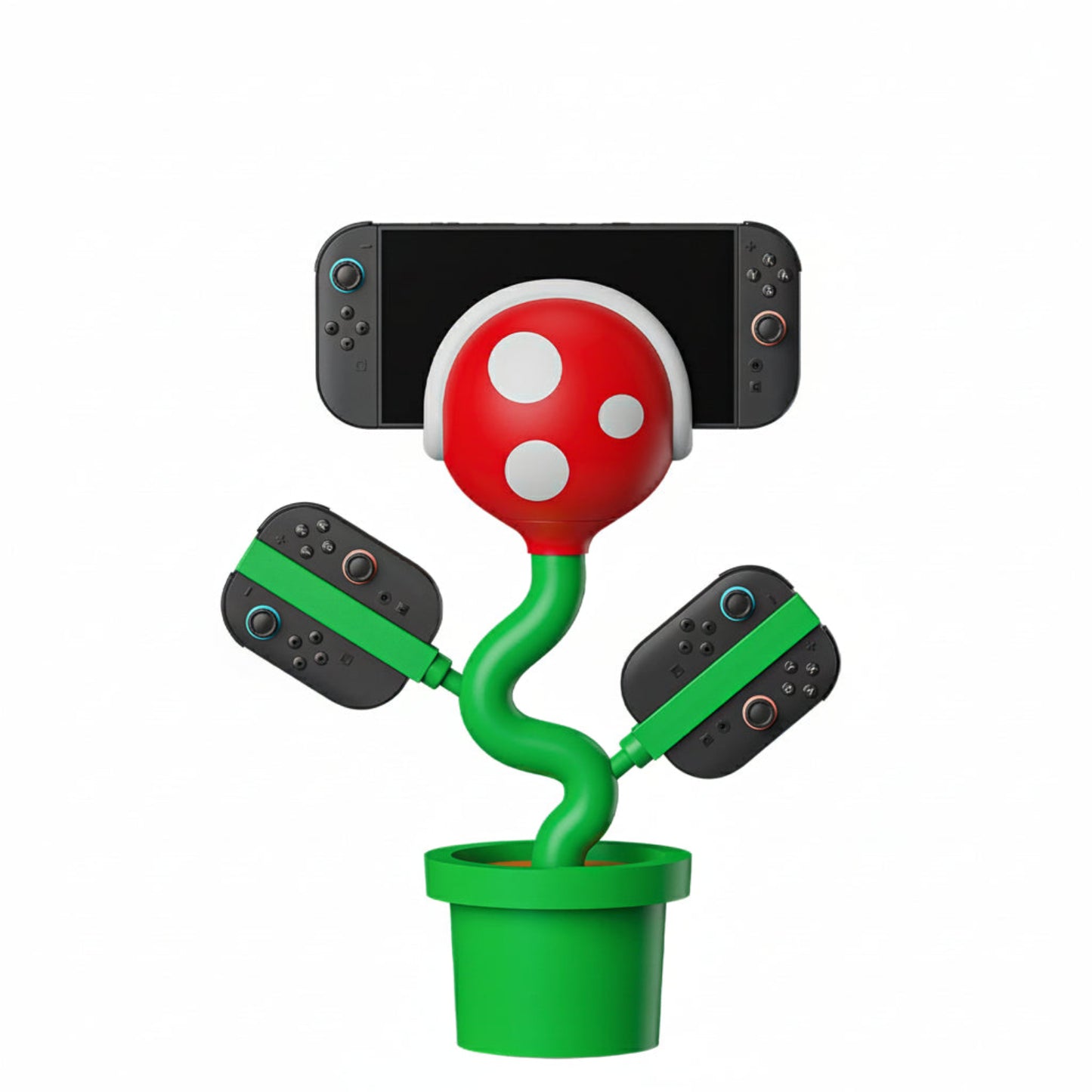 POWKONG Plantdock 2 Switch Docking Station with Joy-Con Charger - Piranha（Pre-order）