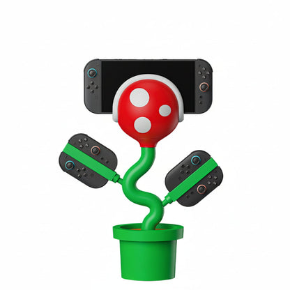POWKONG Plantdock 2 Switch Docking Station with Joy-Con Charger - Piranha（Pre-order）