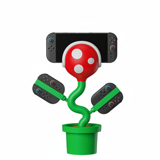 POWKONG Plantdock 2 Switch Docking Station with Joy-Con Charger - Piranha（Pre-order）